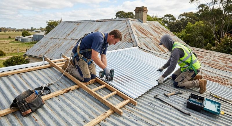 Tin Roof Repair