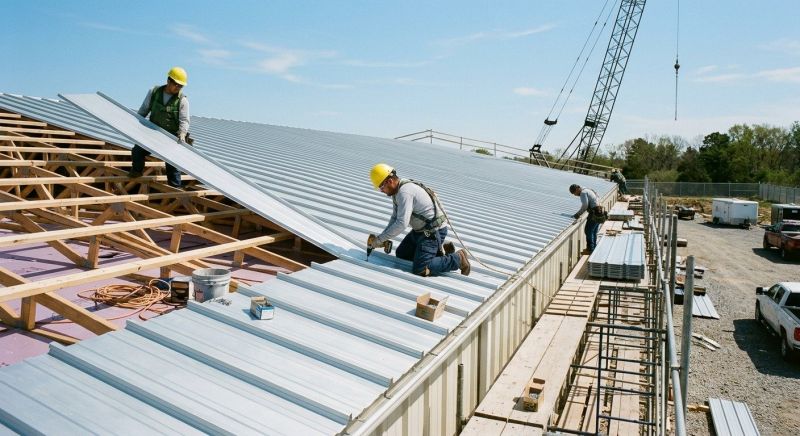 Aluminum Roof Installation in Brookfield, CT