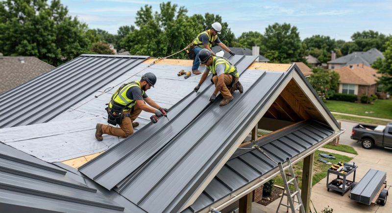 Aluminum Roof Installation in Redding, CT