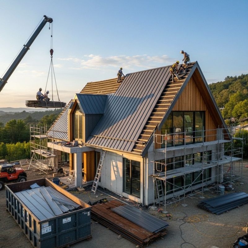 Aluminum Roof Replacement in Redding, CT