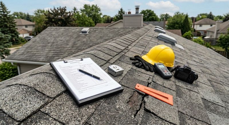 Asphalt Roof Inspection in Commack, NY