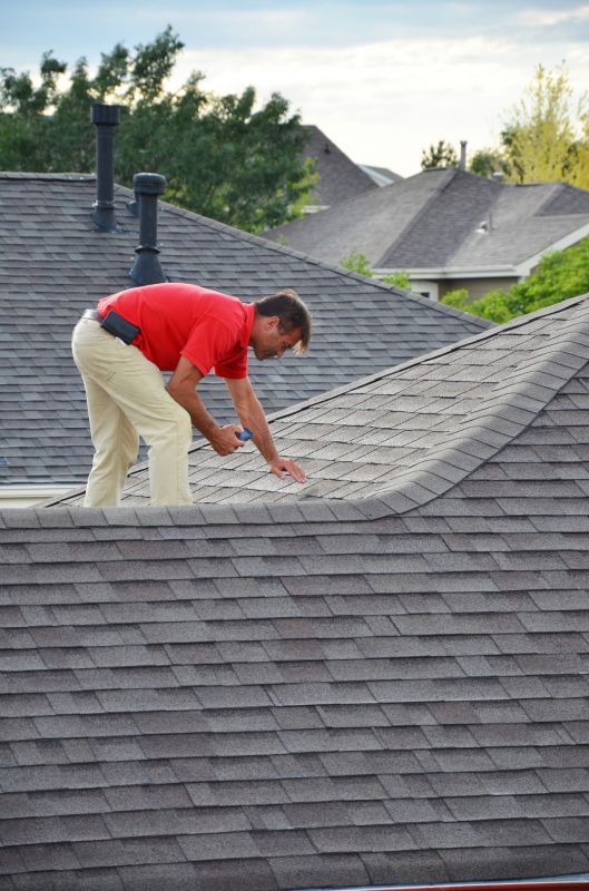 Asphalt Roof Inspection in Sandy Hook, CT