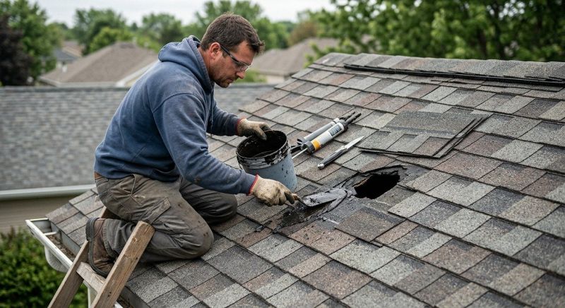 Asphalt Roof Leak Repair in Bridgeport, CT