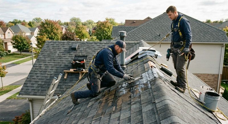 Asphalt Roof Leak Repair in Huntington, NY
