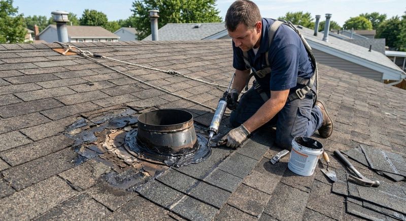 Asphalt Roof Leak Repair in Tarrytown, NY