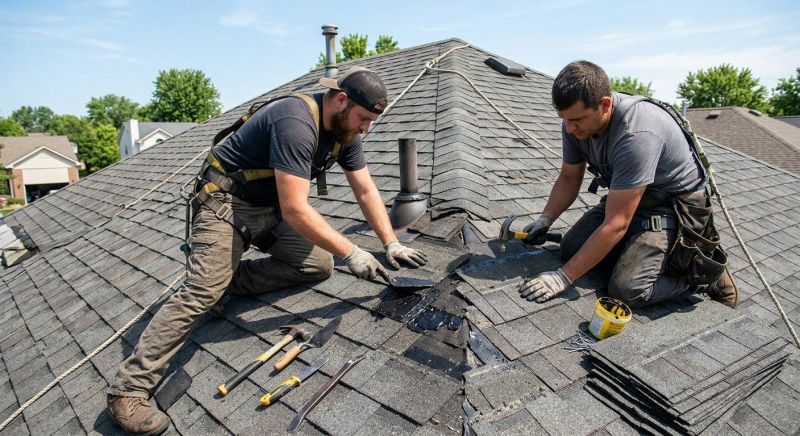Asphalt Roof Repair in Brookfield, CT