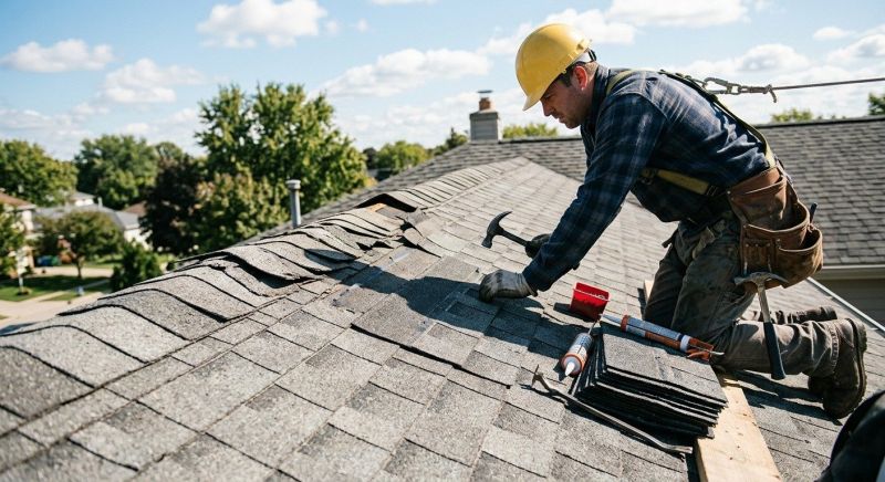 Asphalt Roof Repair in Newtown, CT