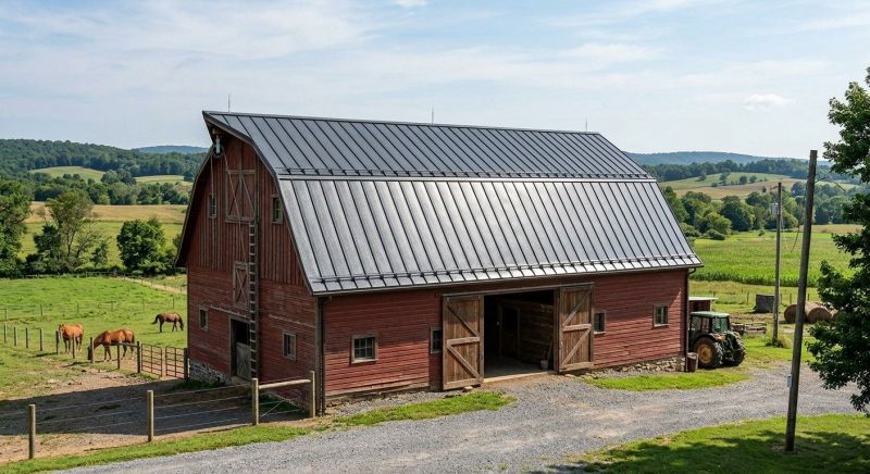 Barn Roof Replacement in Port Washington, NY