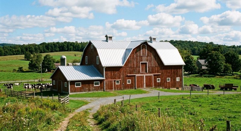 Barn Roof Replacement in Port Washington, NY