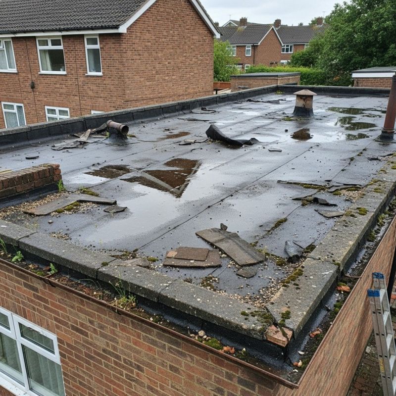 Bitumen Roof Repair in New Canaan, CT