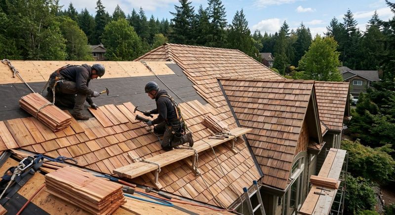 Cedar Roof Installation in Patterson, NY