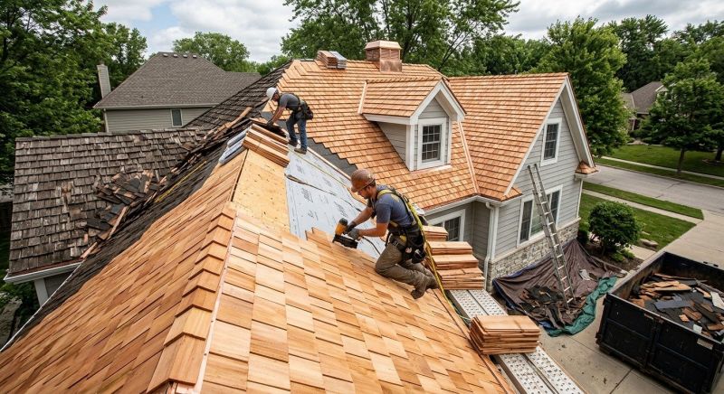 Cedar Roof Replacement in Commack, NY