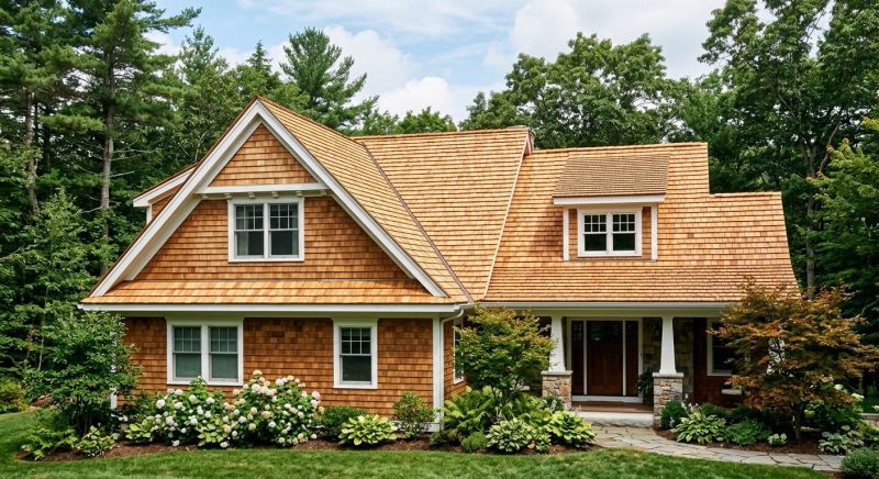 Cedar Shake Roof Construction in Syosset, NY