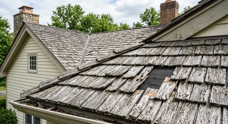 Cedar Shake Roof Repair in Northport, NY