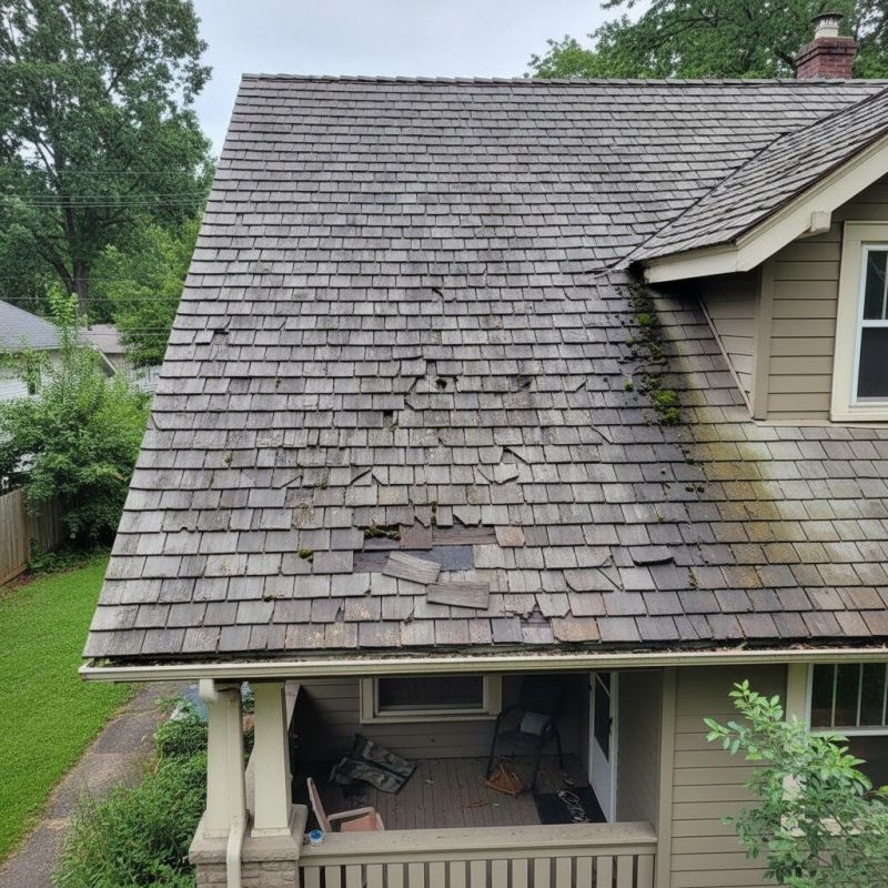 Cedar Shake Roof Repair in Northport, NY