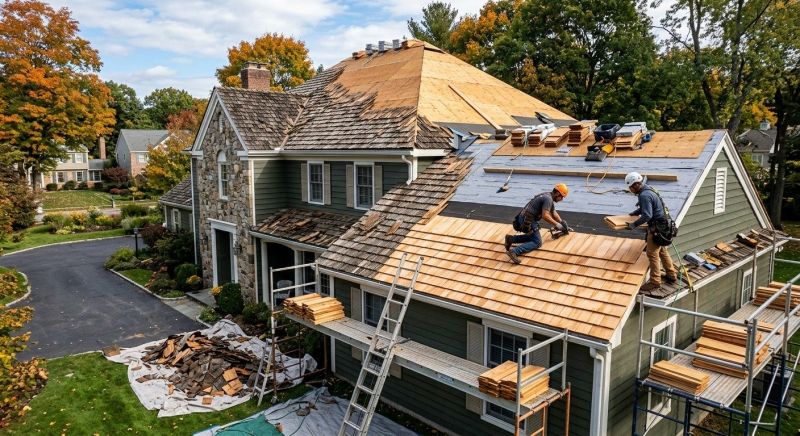 Cedar Shingles Replacement in Redding, CT