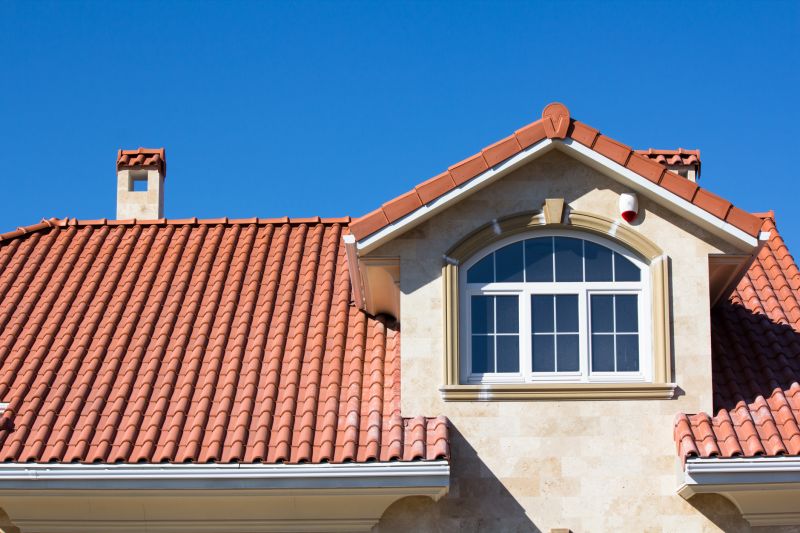 Clay Roof Installation in New Canaan, CT