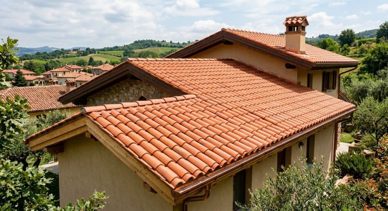 Clay Roof Installation in Pound Ridge, NY