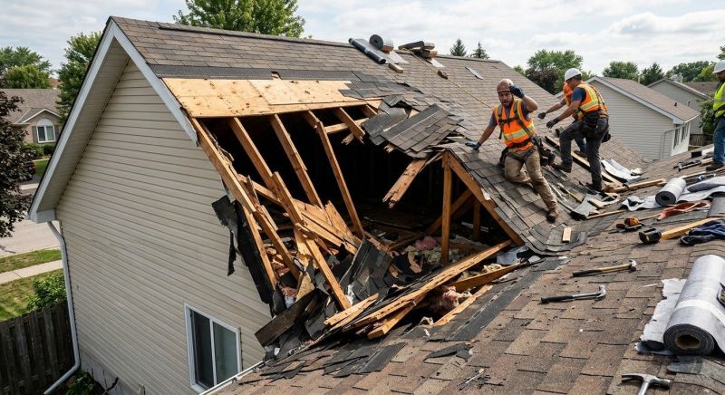Composite Roofing Repair in New Canaan, CT