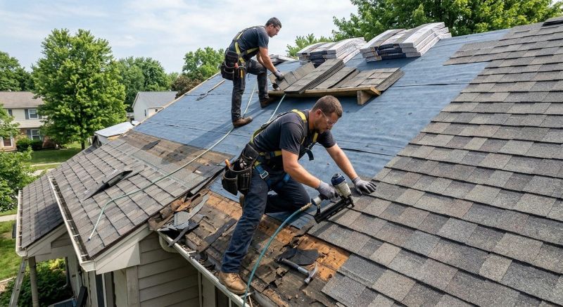 Composite Shingle Replacement in New Canaan, CT