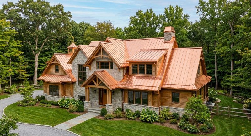 Copper Roof Repair in New Canaan, CT