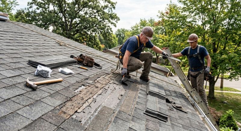 Damaged Roof Repair in Greenwich, CT