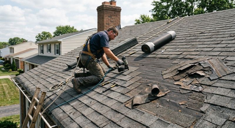 Damaged Roof Repair in Montrose, NY