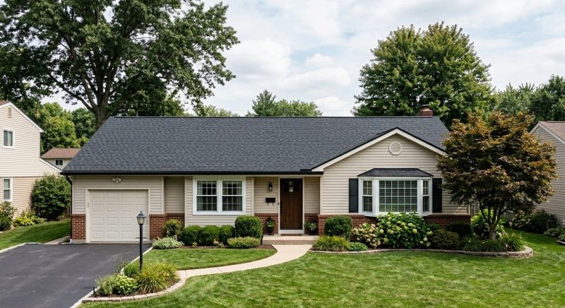 Damaged Roof Replacement in Ridgefield, CT
