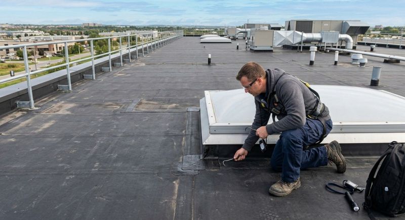 Epdm Roof Inspection in New Canaan, CT