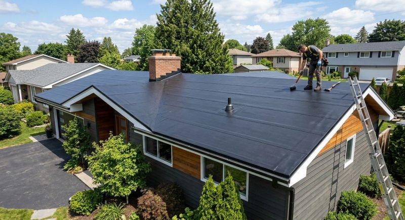 Epdm Roof Installation in Port Washington, NY