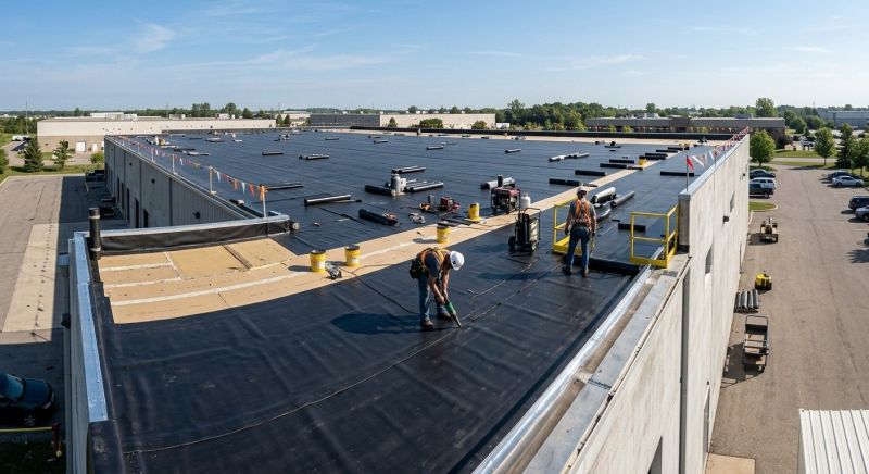 Epdm Roof Installation in Port Washington, NY
