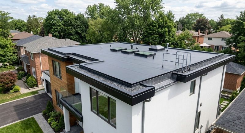 Flat Roof Installation in Darien, CT