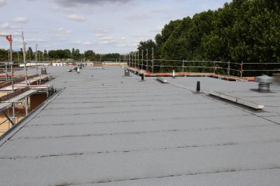 Flat Roof Installation in New Canaan, CT