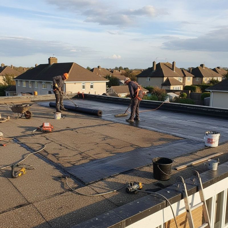 Flat Roof Leak Repair in New Canaan, CT