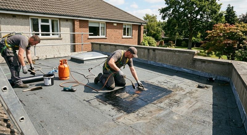 Flat Roof Repair in Easton, CT