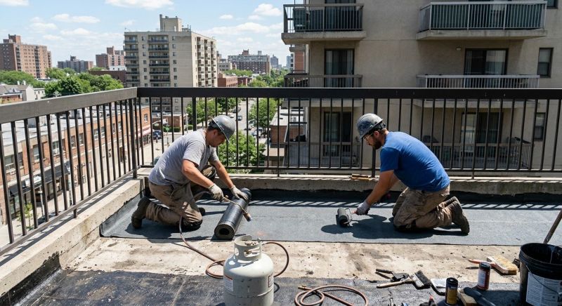 Flat Roof Repair in Somers, NY