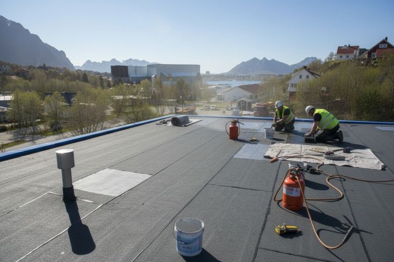 Flat Roof Replacement in Commack, NY
