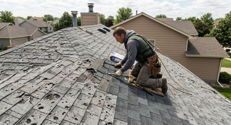 Hail Damage Roof Repair in Pleasantville, NY