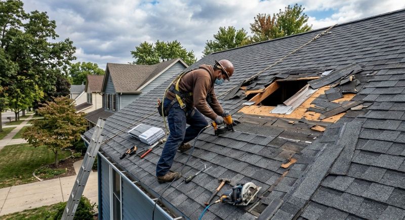 Hail Damage Roof Repair in Pleasantville, NY