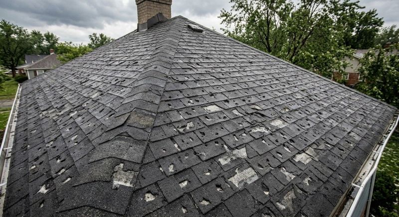 Hail Damage Roof Repair in Syosset, NY
