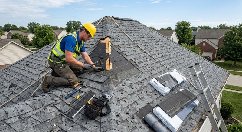Hail Damage Roof Repair in West Harrison, NY