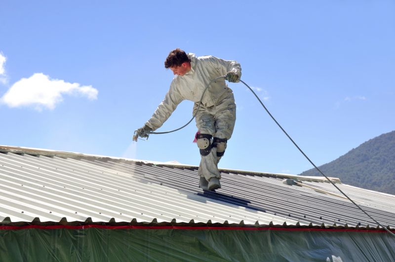 Metal Roof Coating Installation in New Canaan, CT