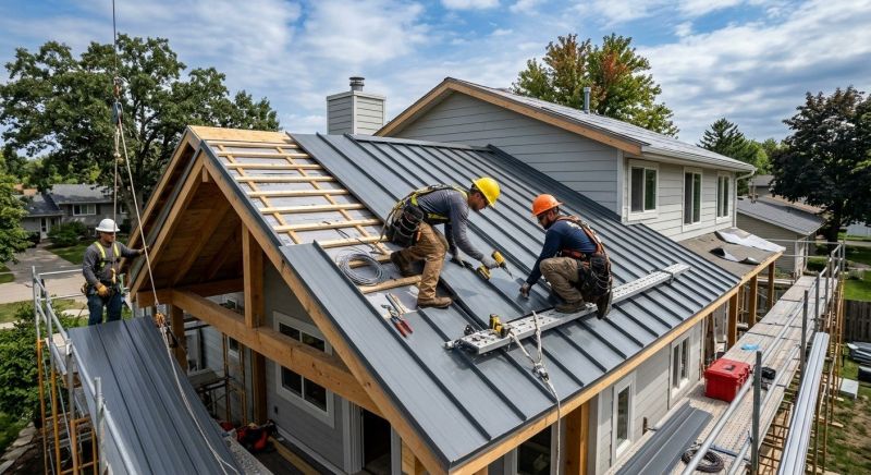 Metal Roof Installation in Larchmont, NY