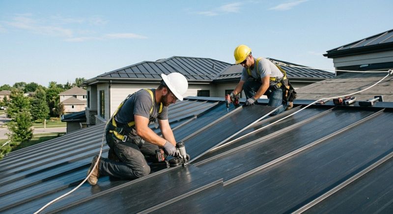 Metal Roof Installation in Saint James, NY