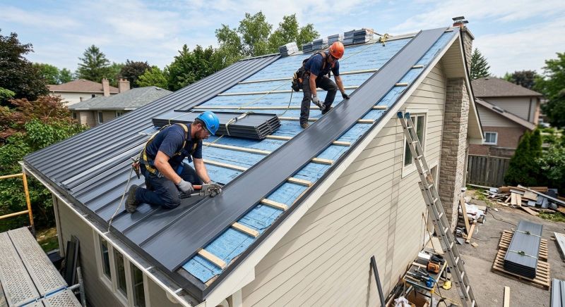 Metal Roof Installation in Saint James, NY