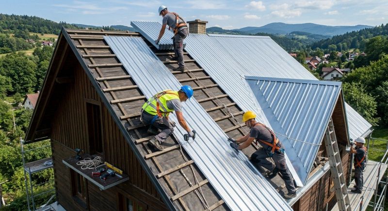 Metal Roof Installation in Saint James, NY