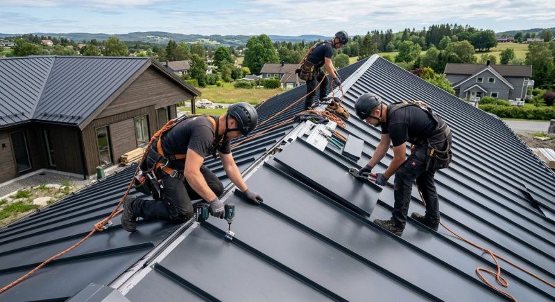 Metal Roof Installation in Trumbull, CT