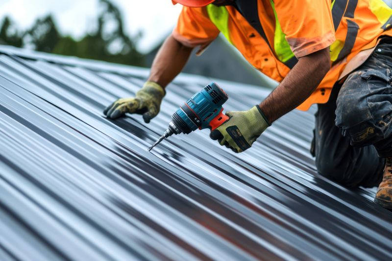 Metal Roof Repair in Saint James, NY