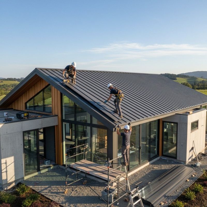 Metal Roof Replacement in Melville, NY
