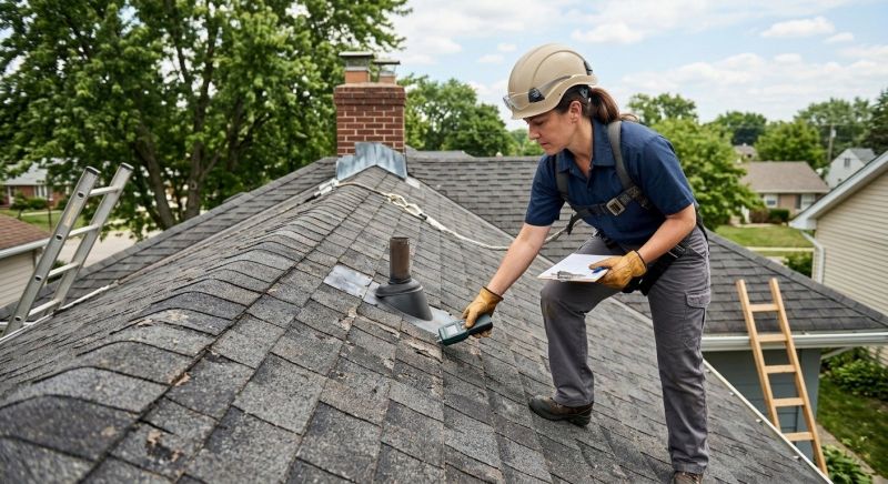 Roof Damage Inspection in West Harrison, NY